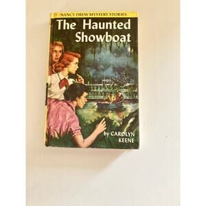 VTG 1957 Nancy Drew The Haunted Showboat By Carolyn Keene 35 Hardcover